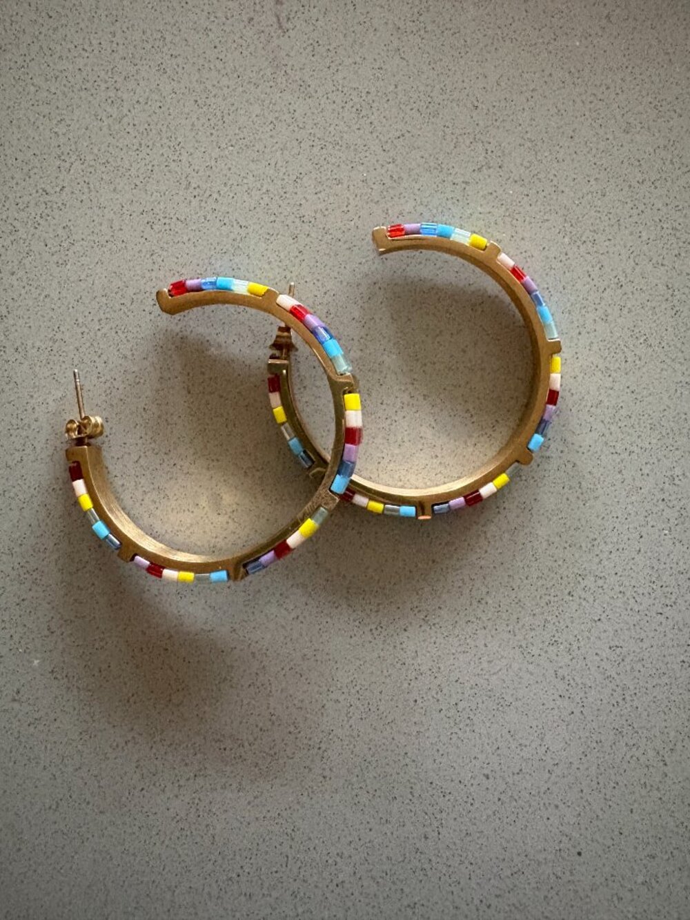 KOSS DESIGNS glass bead earrings